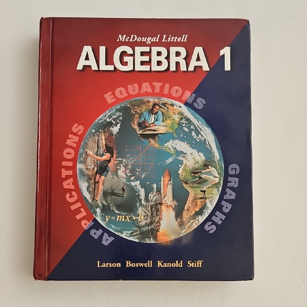 Algebra 1 Textbook by McDougal Littell